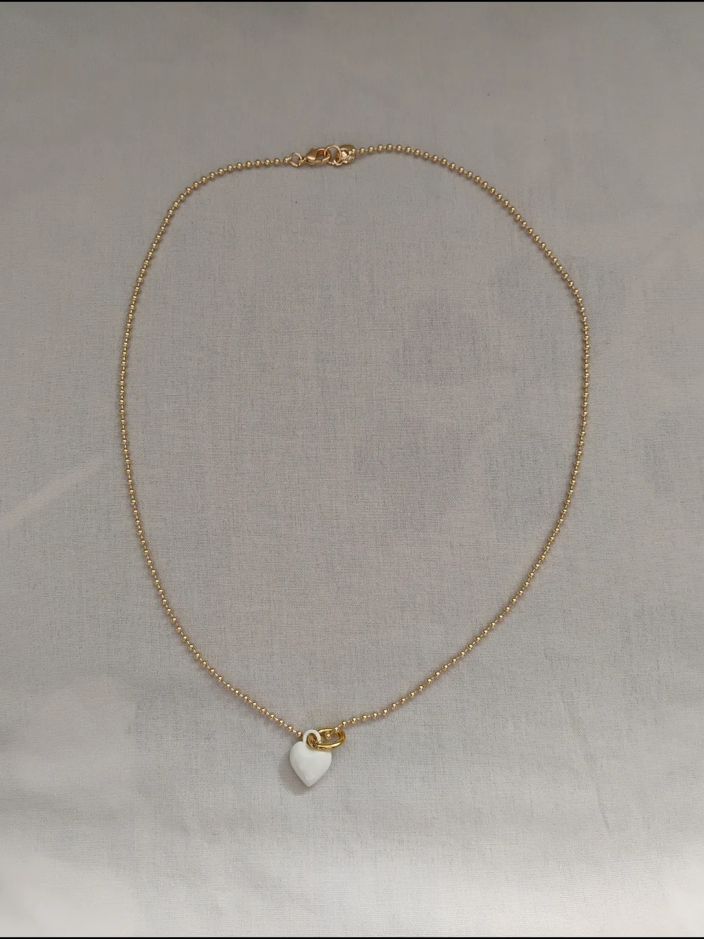Roxanne Assoulin The Itsy Bitsy Puffy Heart Charm Necklace - Picture 2 of 3
